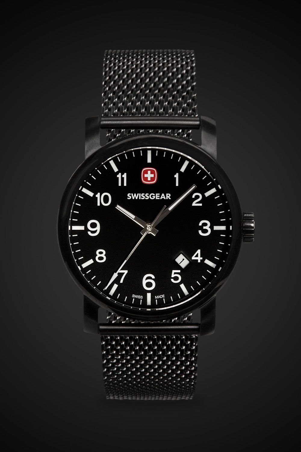 SWISSGEAR Legacy Swiss Watch - Black/With/Black/Dial/Black/Strap - 01