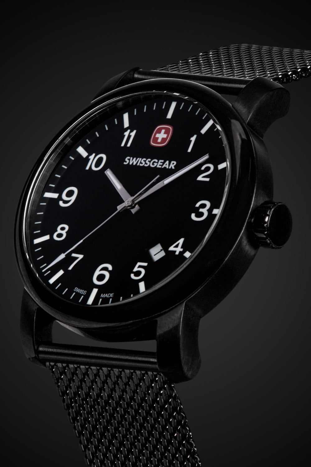 SWISSGEAR Legacy Swiss Watch - Black/With/Black/Dial/Black/Strap - 03