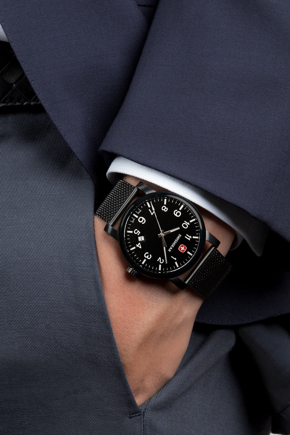 SWISSGEAR Legacy Swiss Watch - Black/With/Black/Dial/Black/Strap - 07