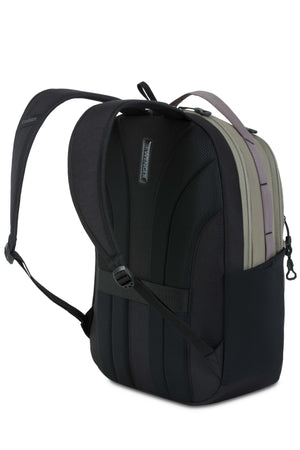 Wenger Versa 16 inch Laptop Backpack - Sage contoured and adjustable shoulder straps