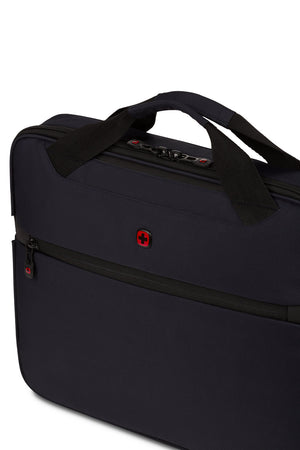 Wenger Notion 16 inch Slim Briefcase Dual haul handles for easy carrying
