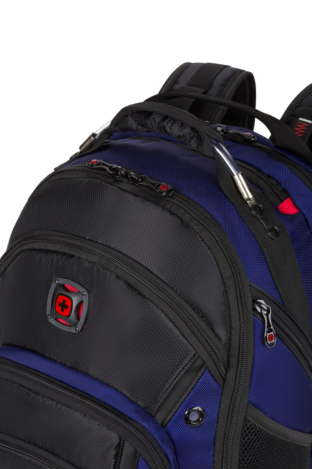Wenger Synergy Laptop Backpack - Black/Royal Blue - 12