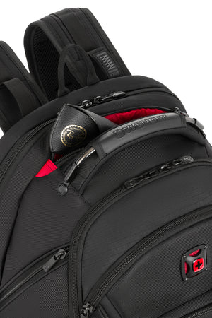 Wenger Synergy 16 inch Laptop Backpack - Black - Quick pocket for easy access to your essentials