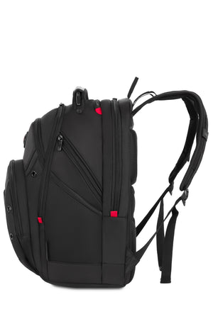 Wenger Synergy 16 inch Laptop Backpack - Black - CaseBase stabilizing platform keeps the bag standing upright