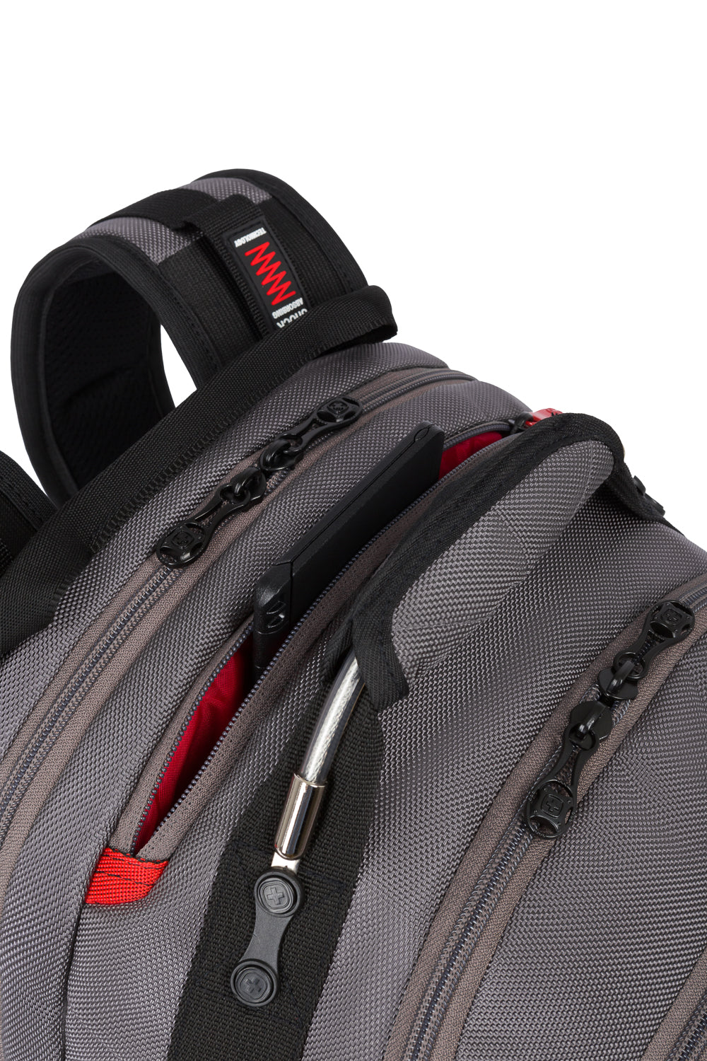 Wenger Synergy Laptop Backpack - Grey/Black - 12