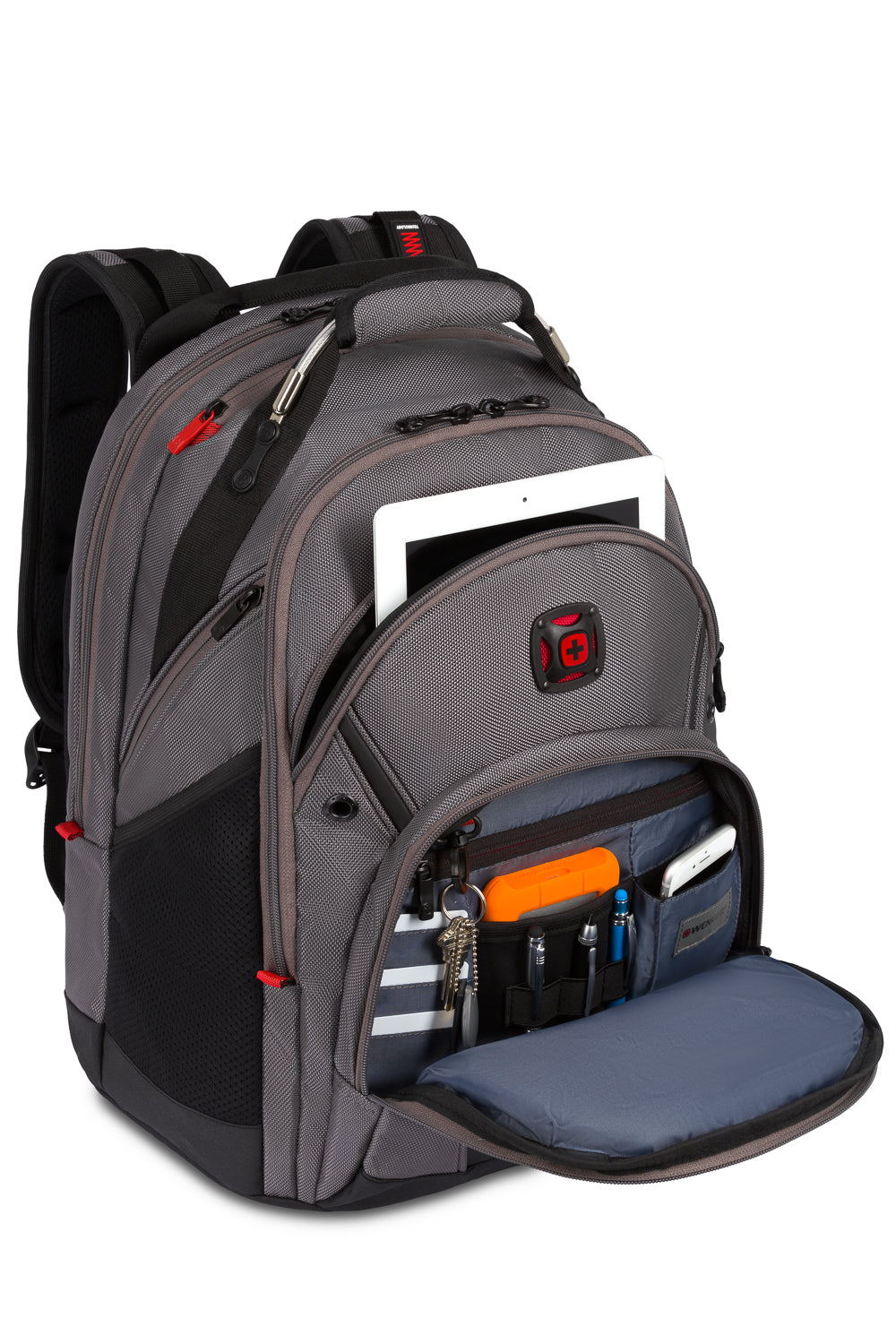 Wenger Synergy Laptop Backpack - Grey/Black - 05