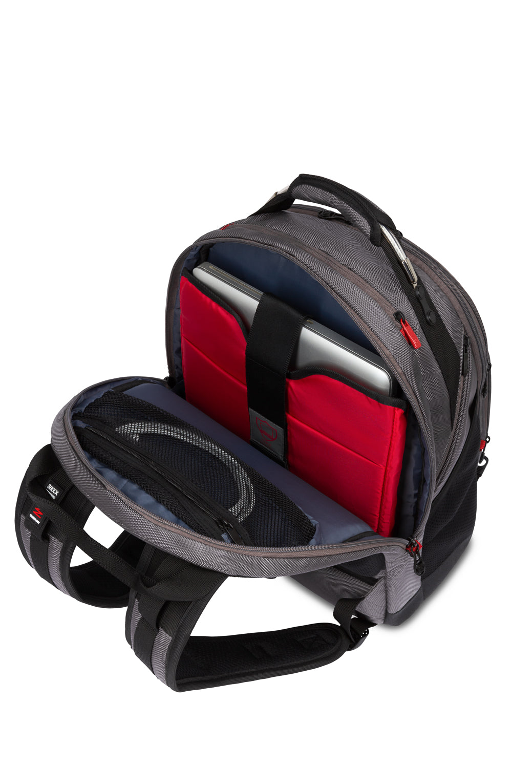 Wenger Synergy Laptop Backpack - Grey/Black - 07