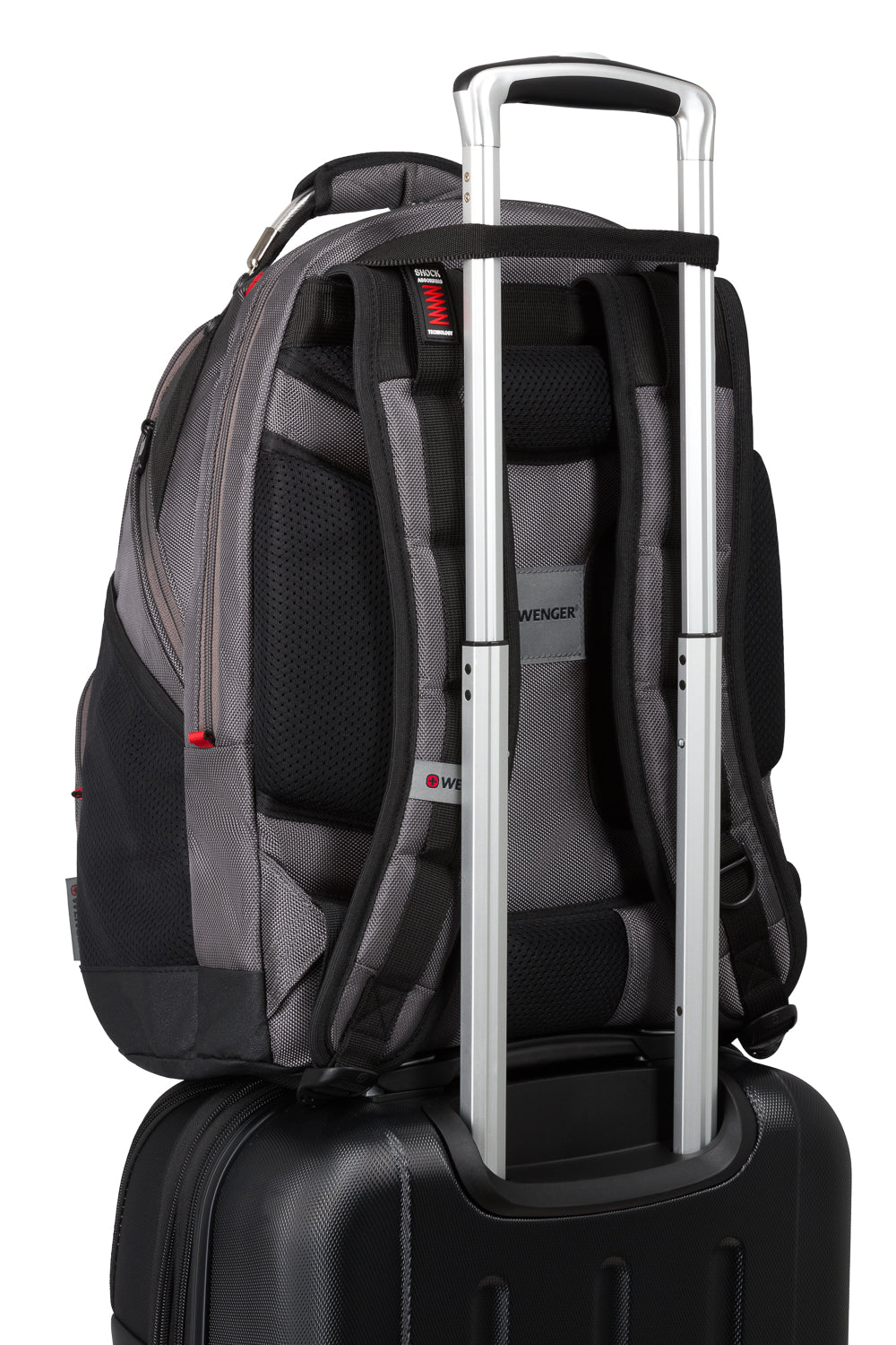 Wenger Synergy Laptop Backpack - Grey/Black - 08
