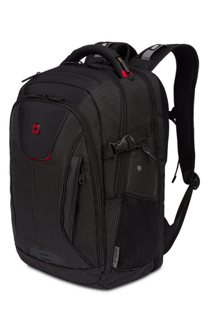 Wenger Commander USB ScanSmart Laptop Backpack - Dotted Black