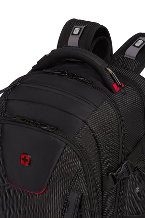 Wenger Commander USB ScanSmart Laptop Backpack - Dotted Black