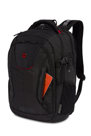 Wenger Commander USB ScanSmart Laptop Backpack - Dotted Black
