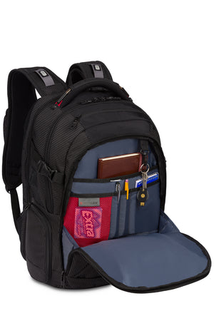Wenger Commander USB ScanSmart Laptop Backpack - Dotted Black