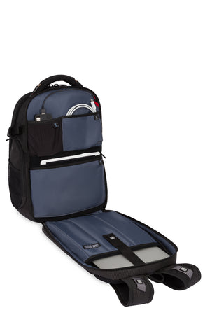 Wenger Commander USB ScanSmart Laptop Backpack - Dotted Black