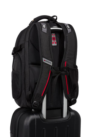 Wenger Commander USB ScanSmart Laptop Backpack - Dotted Black
