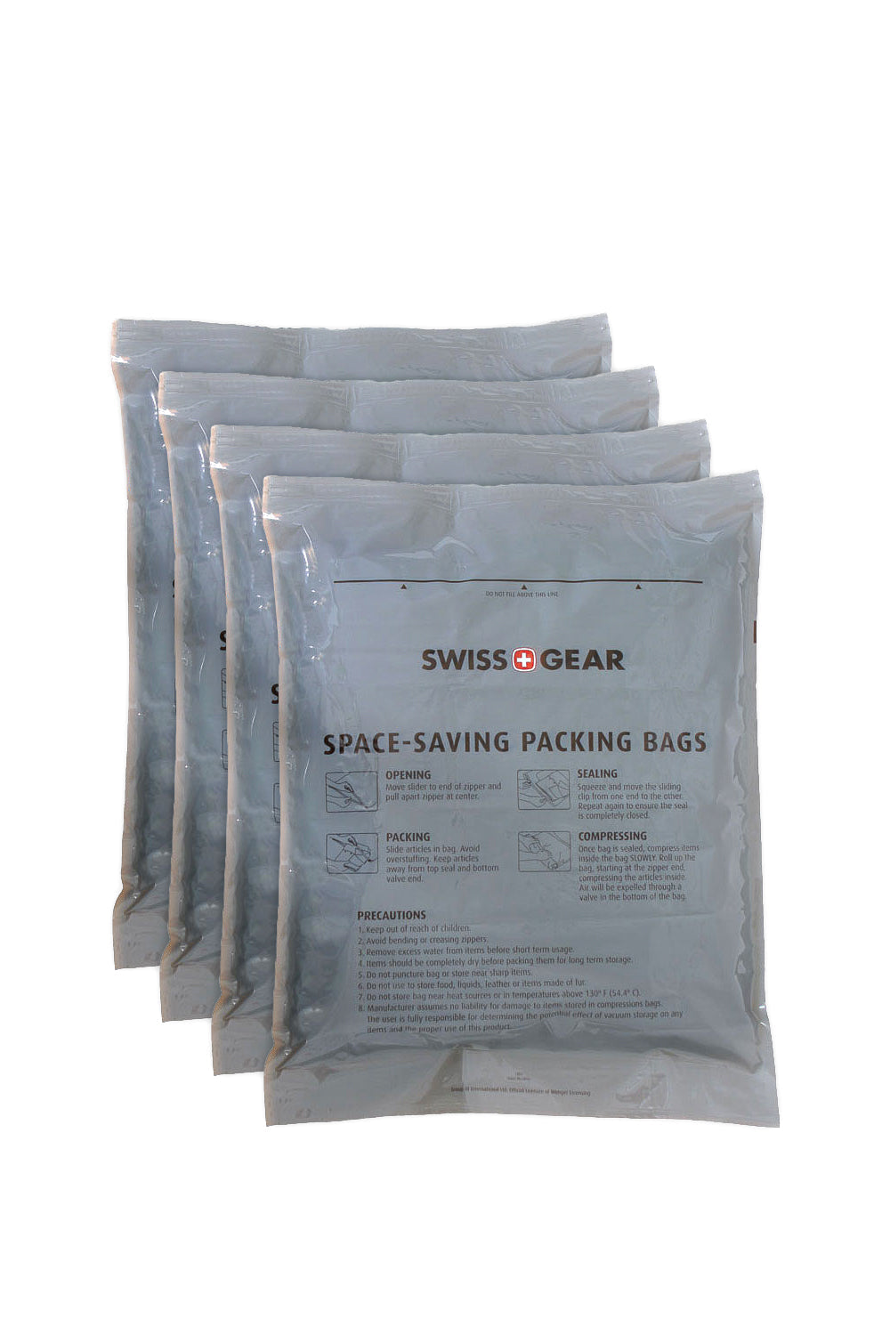 Swissgear Space Saving Packing Bags - 4 Pack