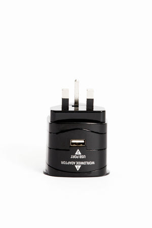 SWISSGEAR UK Travel Adapter in Black