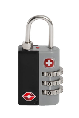 SWISSGEAR Deluxe TSA Combination Lock - Black 