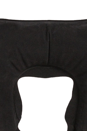 Swissgear Inflatable Travel Pillow With Pouch Soft PVC construction prevents heat build-up