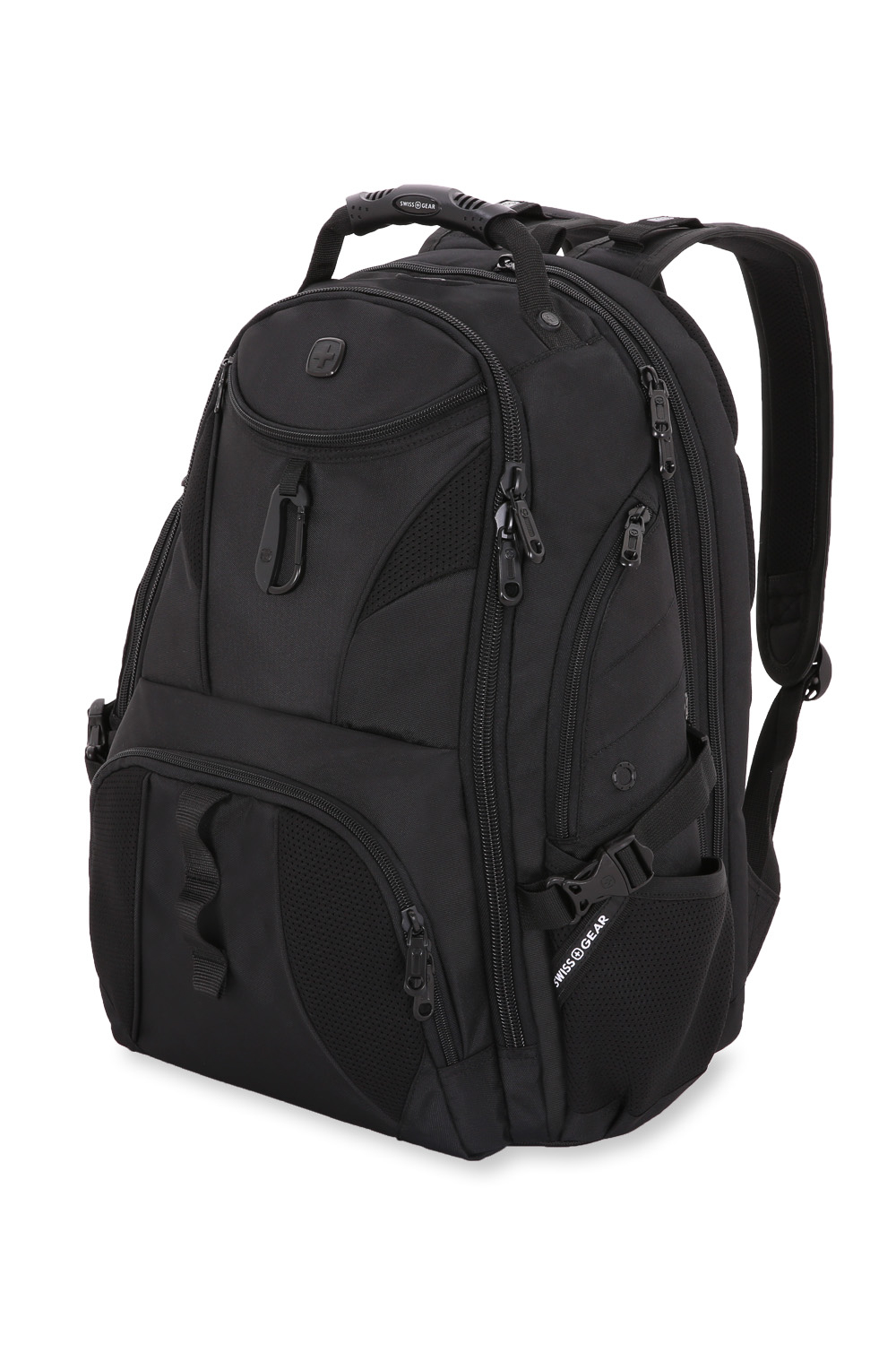 SwissGear TSA Approved 15 Inch Laptop Backpack Travel Gear 1900 Black 