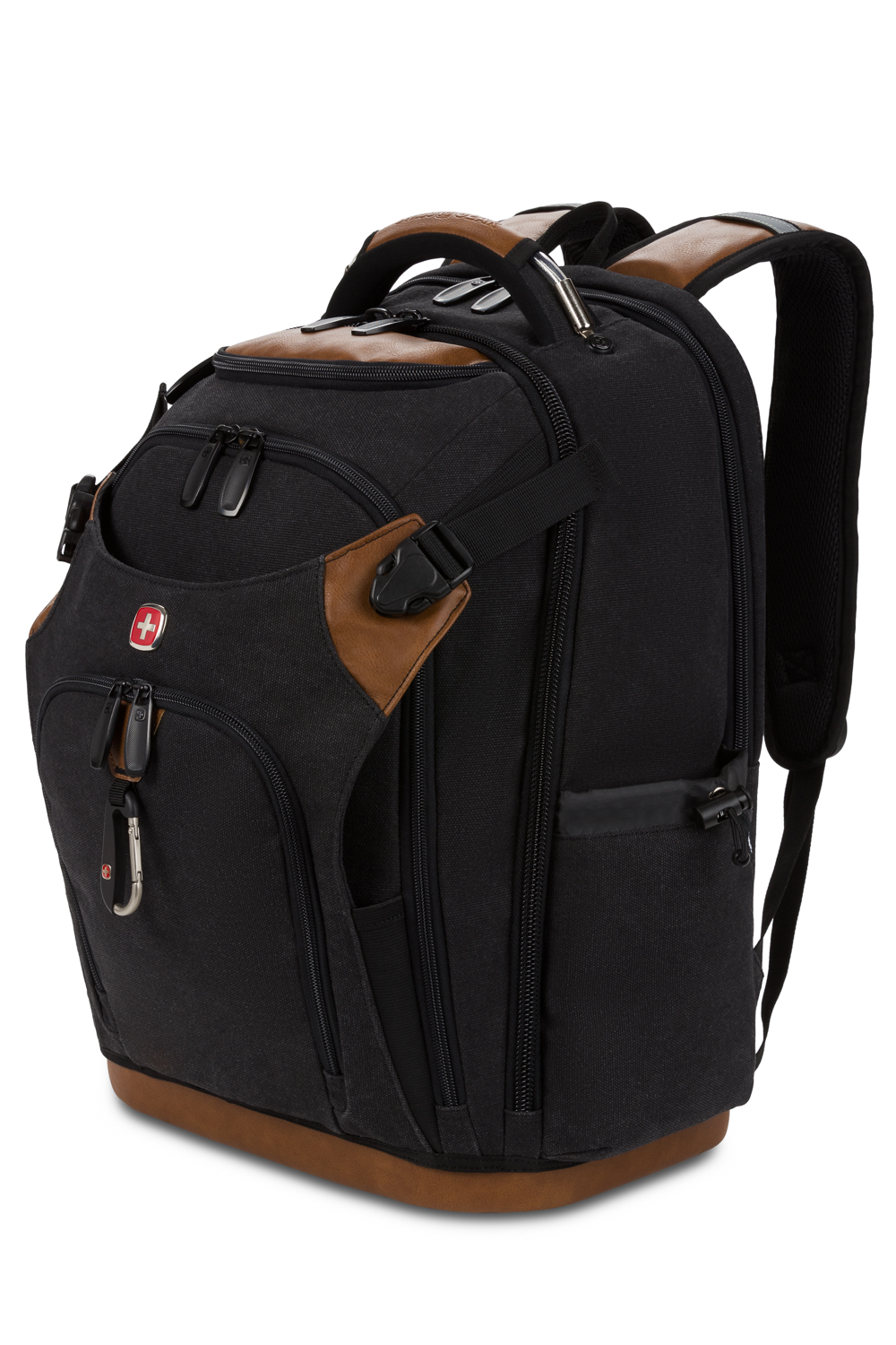 Swissgear 3636 USB Work Pack Pro Tool Backpack - Black Canvas