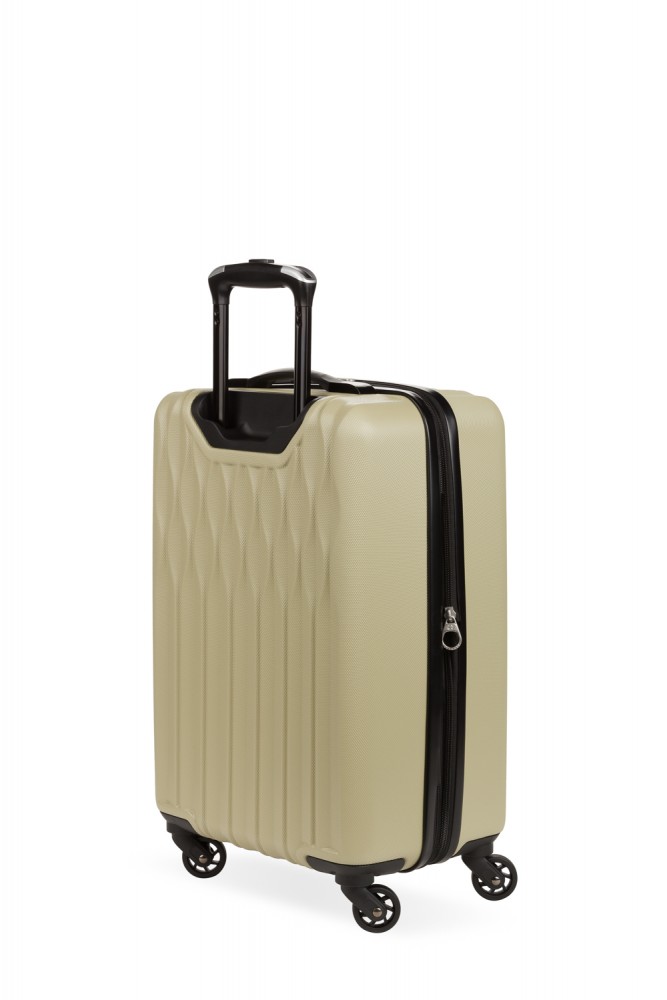 Swissgear 8018 20 Expandable Carry On Spinner Luggage - Light Sand