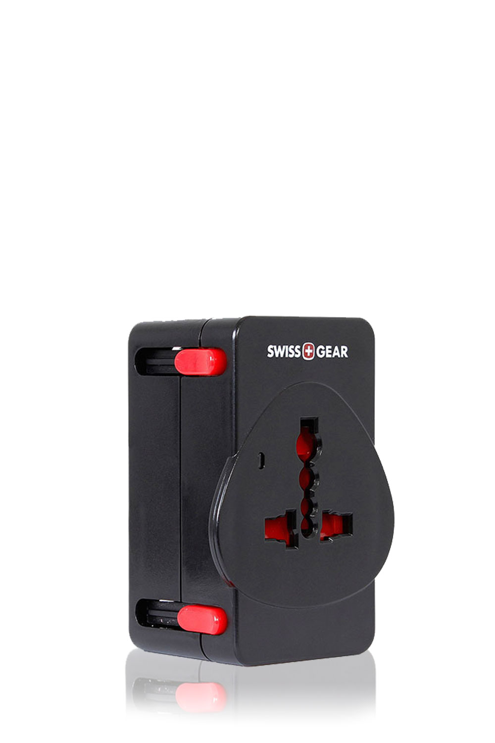 Swiss Gear International Worldwide Travel Adapter Plug WJ3172BK Swiss+Gear NEW 