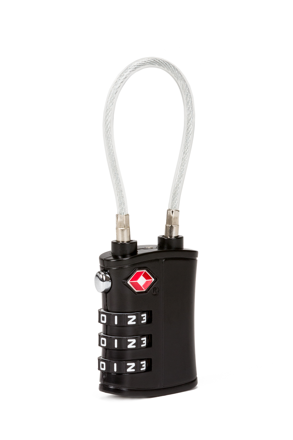 Cable Lock skischloss robust Kohl Castle Combination Lock 140cm long for the bag 