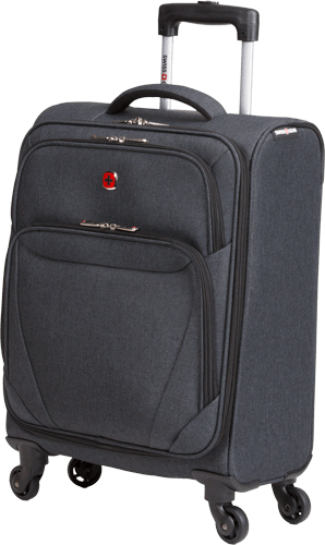 SWISSGEAR 2140 EXPANDABLE SPINNER LUGGAGE 3PC SET- GRAY HEATHER