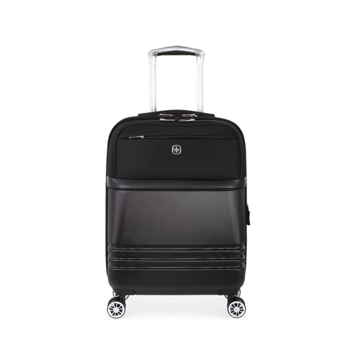SWISSGEAR Expandable Hybrid Business Carry On Spinner Luggage