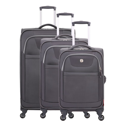 Expandable Liteweight 3pc Spinner Luggage Set